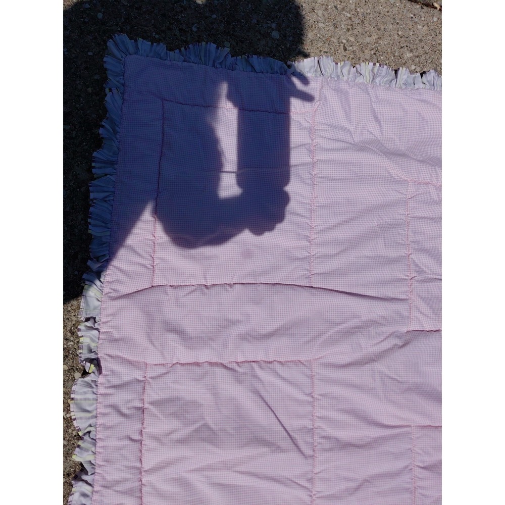 Cocalo Baby Crib Quilt Lavender Butterfly Sugar Plum - Picture 7 of 8